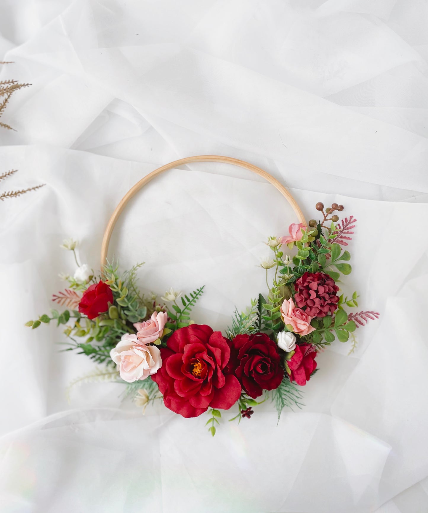 Porta alianças/Hoop Bouquet