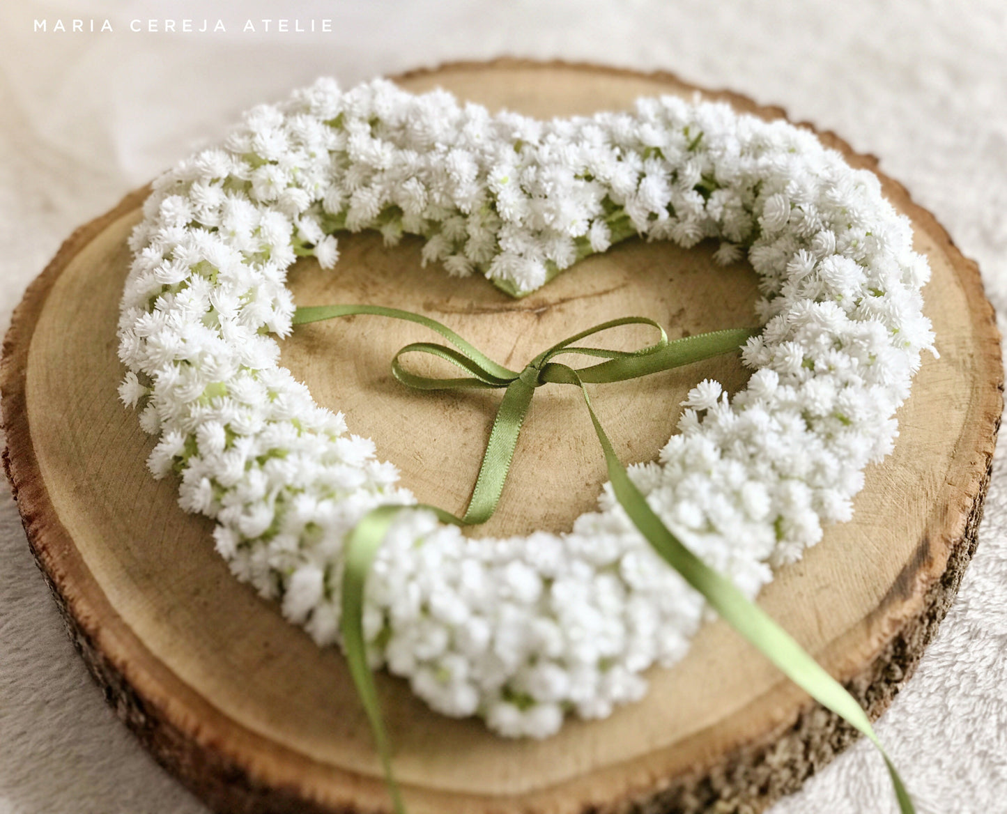 Mini Porta alianças Gypsophila